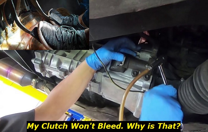 clutch won't bleed why